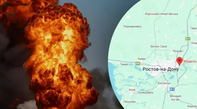Уночі дрони атакували Ростовську область: у Аксаї загорілося судно