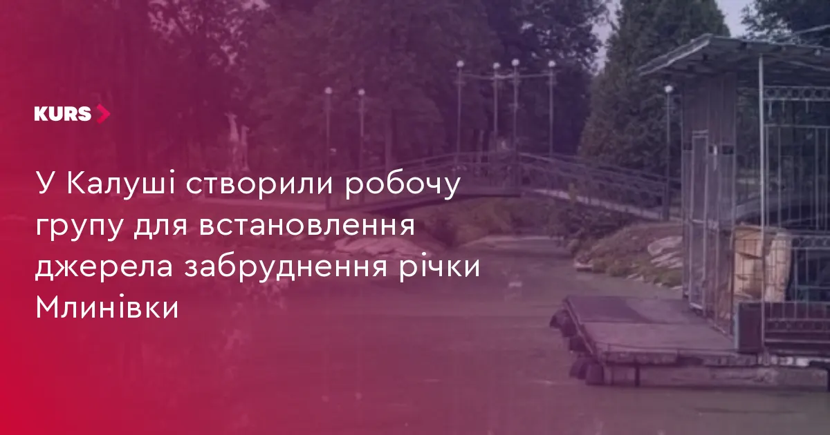 У Калуші шукатимуть джерело забруднення Млинівки після загибелі качок та риби