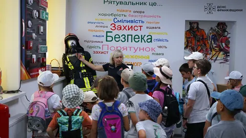На Прикарпатті майже 100 дітей пройшли навчання у Класі безпеки