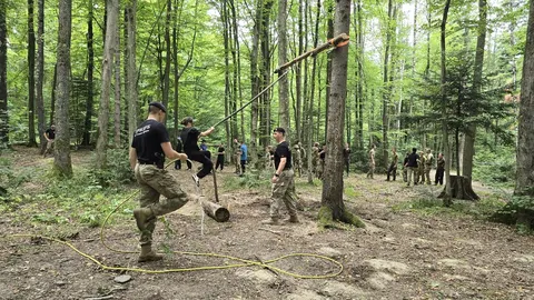 У Коломийському районі стартував семиденний вишкіл «Тризуба»