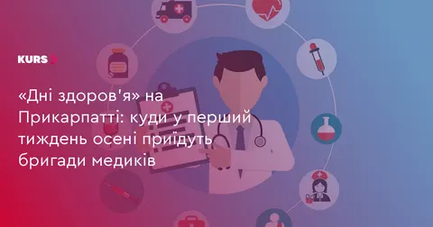 Медичні бригади приїдуть у громади Прикарпаття: графік на перший тиждень вересня