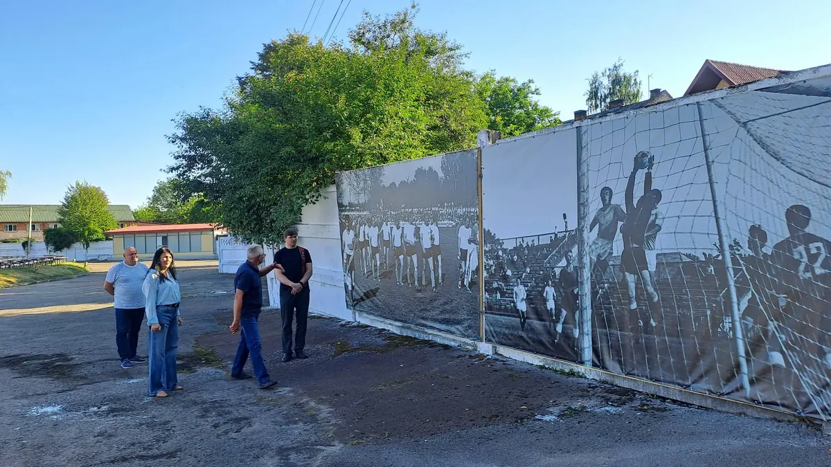 У Калуші до 80-річчя «Хіміка» оновлюють стадіон