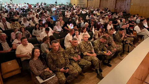 У Бурштині шістьох військових відзначили медалями «Лицар бойового чину»