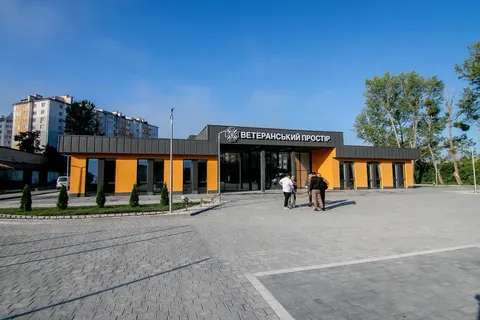 В Івано-Франківську завершили будівництво ветеранського простору