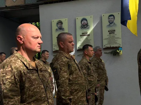 У Франківську відкрили дошки пам’яті двом полеглим захисникам