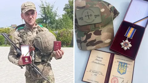 Захисник із Насташиного Василь Ричак отримав орден «За мужність» III ступеня