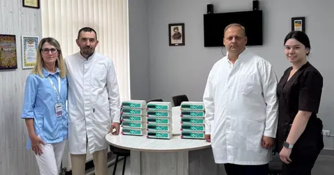 Онкоцентр на Прикарпатті отримав 15 інфузоматів від німецьких партнерів