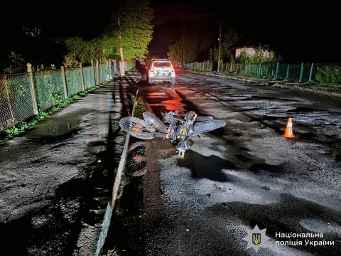 У Надвірній 17-річний мотоцикліст напідпитку влаштував смертельну ДТП