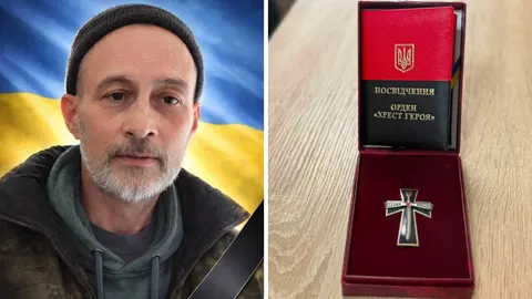 У Бурштині родині загиблого Героя Ярослава Климчука вручили орден «Хрест Героя»