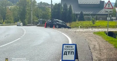 У Делятині зіткнулися два авто: травмовано чотирьох, серед них дитина