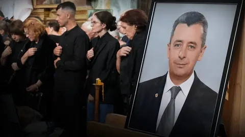 В Івано-Франківську попрощалися з колишнім мером Віктором Анушкевичусом
