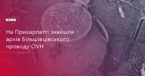 На Прикарпатті випадково знайшли архів ОУН часів 1948-1949 років