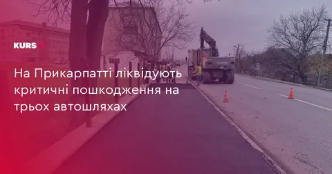На Прикарпатті ліквідують критичні пошкодження на трьох дорогах