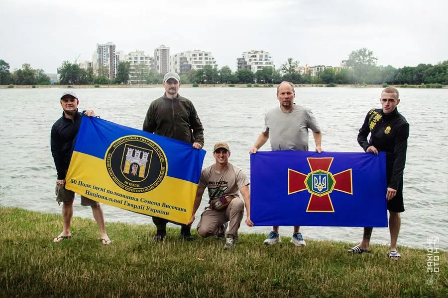 Івано-Франківські нацгвардійці вперше в історії перепливуть Босфор