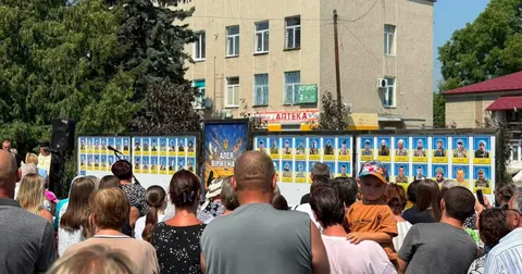 В Отинії відкрили Алею Віри і Надії на честь зниклих безвісти та полонених захис