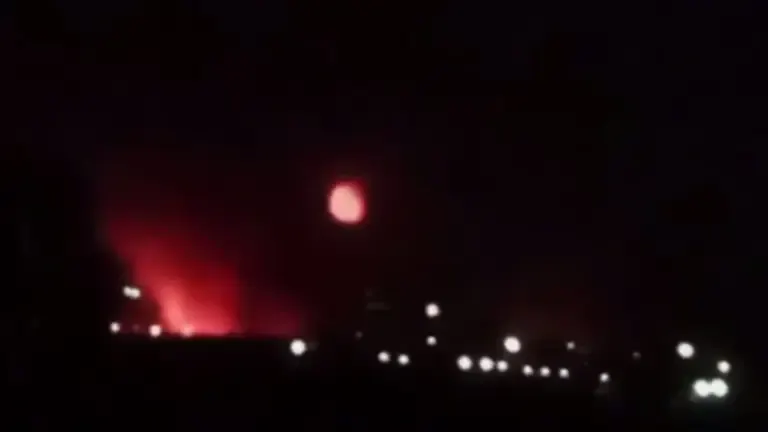 У порту Усть-Луга після атаки дронів сталася пожежа