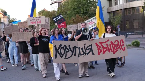 У Франківську втретє пройшла хода на підтримку ексміністра оборони Федорова