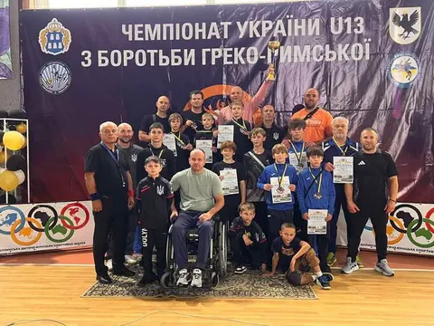 Юні борці Прикарпаття здобули вісім медалей на чемпіонаті України U13